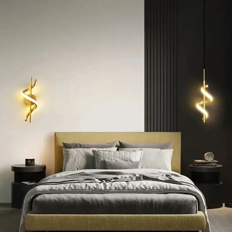Nordic Bedside Minimalist Wall Lamp