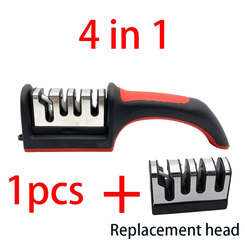 Handheld 3/4-Segment Knife Sharpener