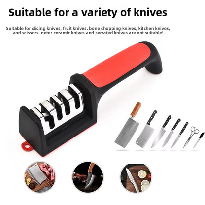 Handheld 3/4-Segment Knife Sharpener