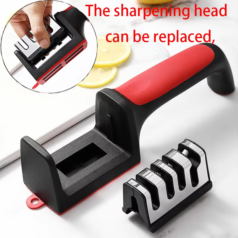 Handheld 3/4-Segment Knife Sharpener