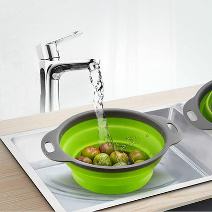 Foldable Silicone Drain Basket