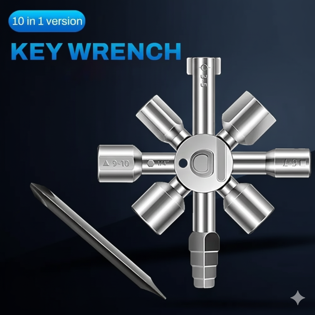 10 In 1 Cross Switch Wrench
