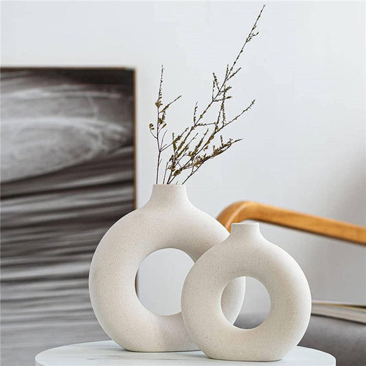 Nordic Donut Vase