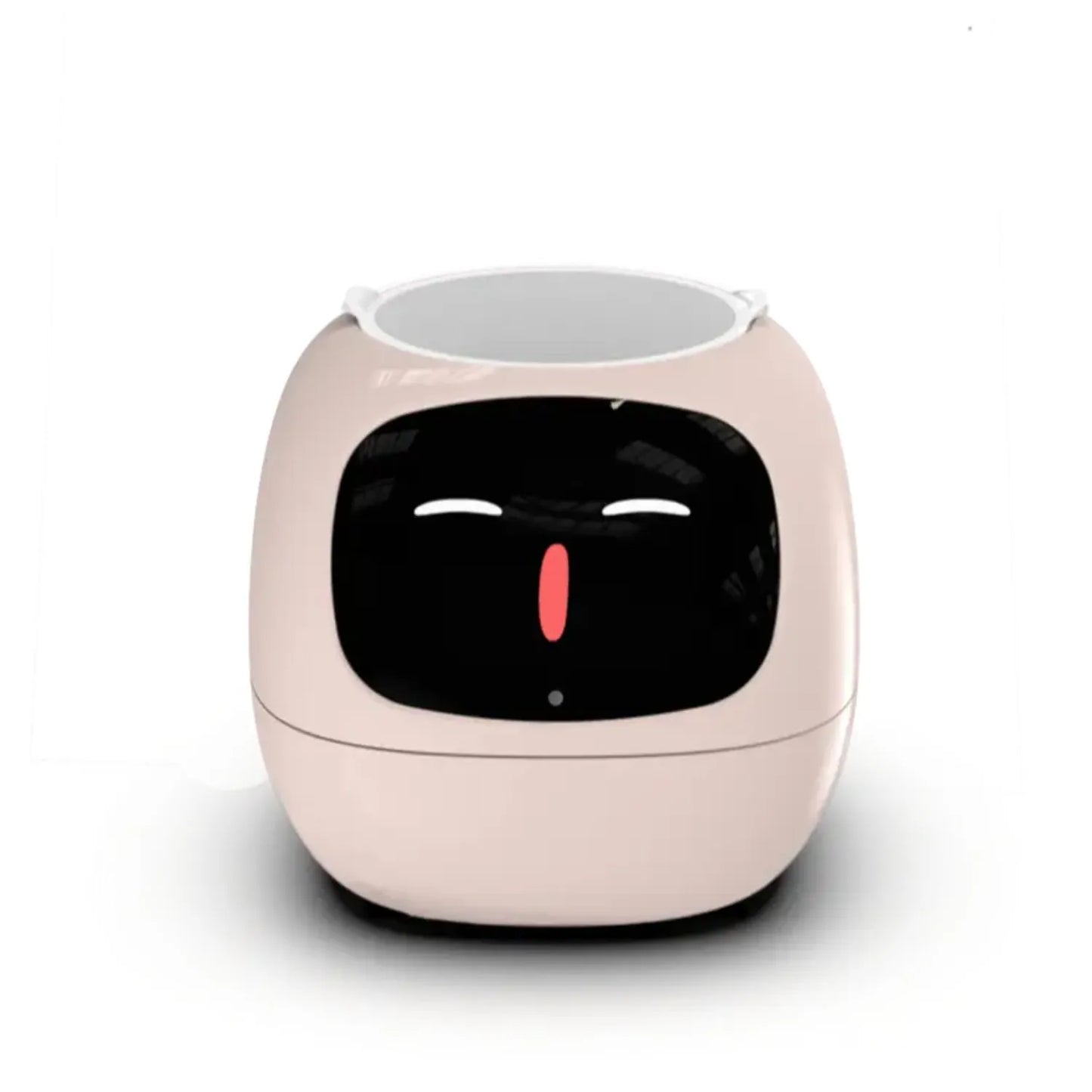 Pink Tuya Ivy Smart Planter,Endless Fun over 49 Rich Expressions,7 Smart Sensors and AI Chips Make Raising Plants Easy and Fun