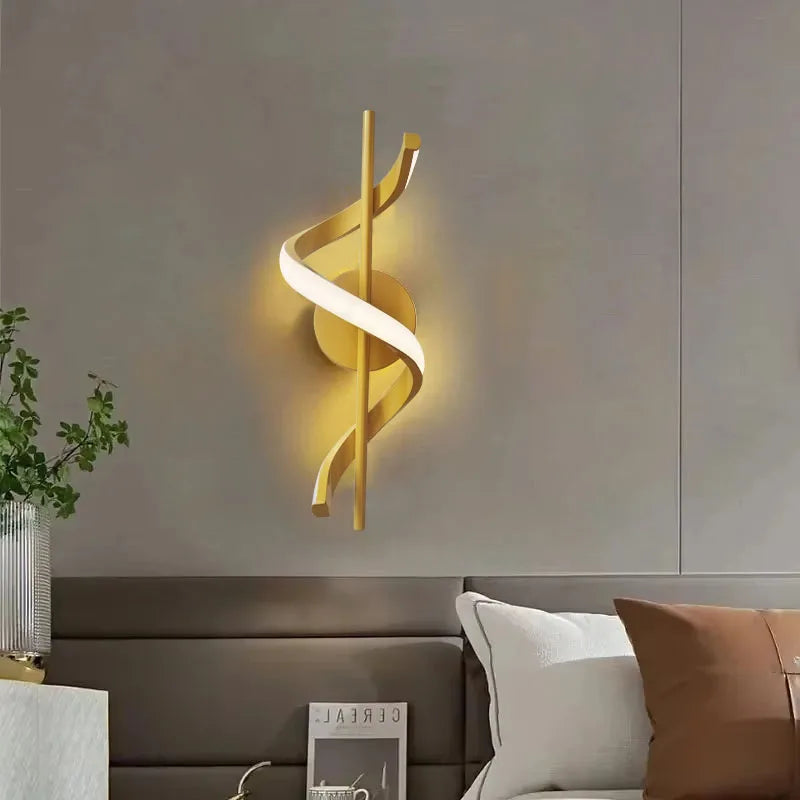 Nordic Bedside Minimalist Wall Lamp 