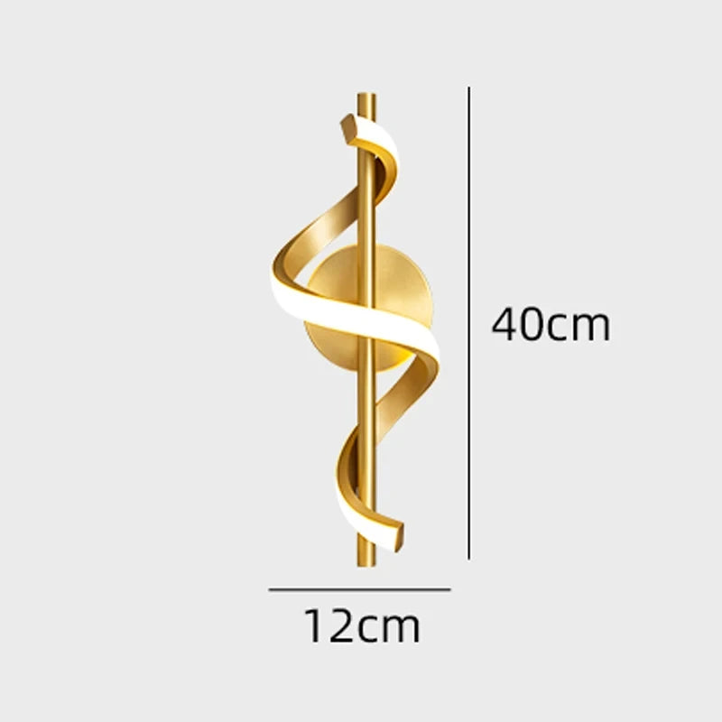 Nordic Bedside Minimalist Wall Lamp 