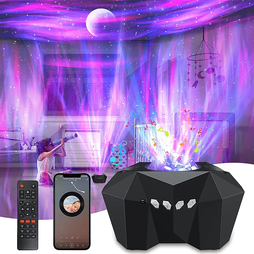 Star Lights Aurora Galaxy Projector Lamp