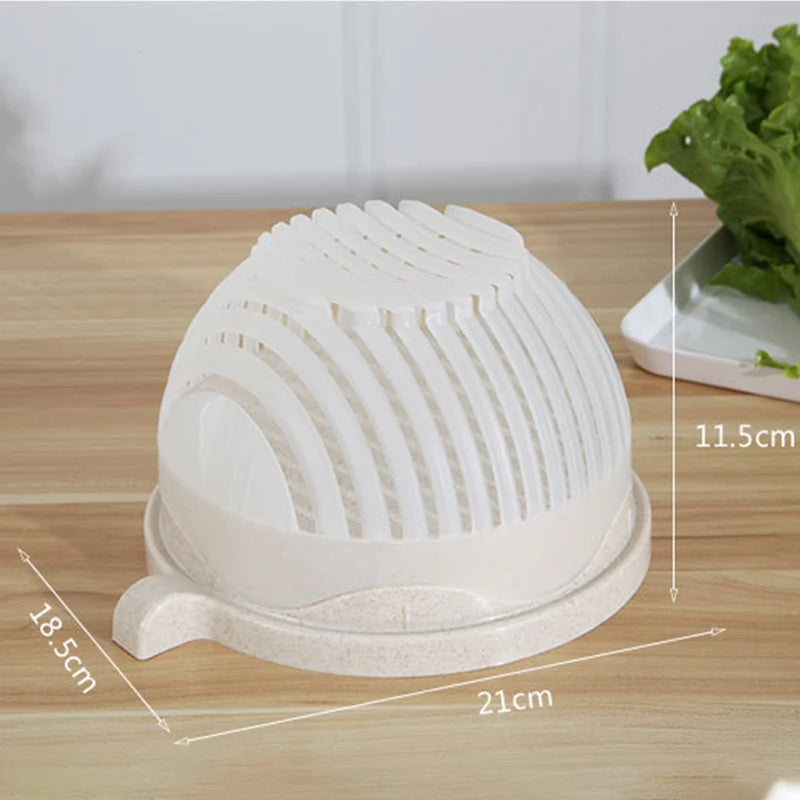 Creative Fruit and Vegetable Cutting Bowl