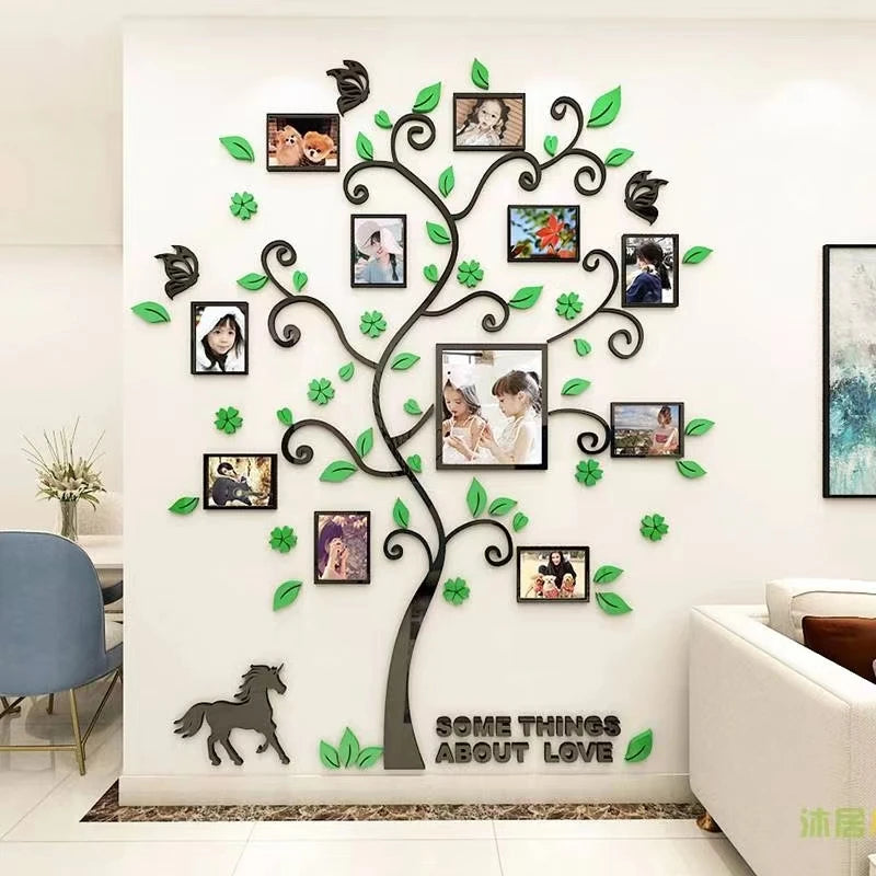 3D Home Photo Frame Wall Sticker