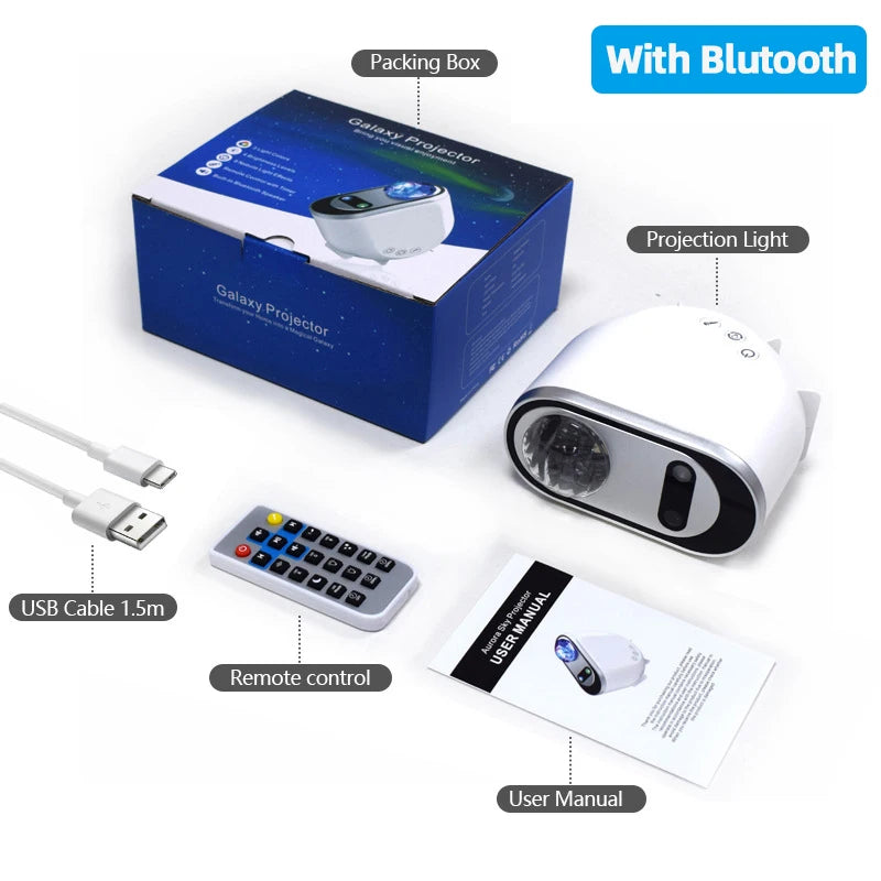 Galaxy Star Atmosphere Projector Lamp