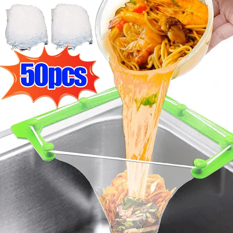 Kitchen Sink Waste Hanging Mesh Bag