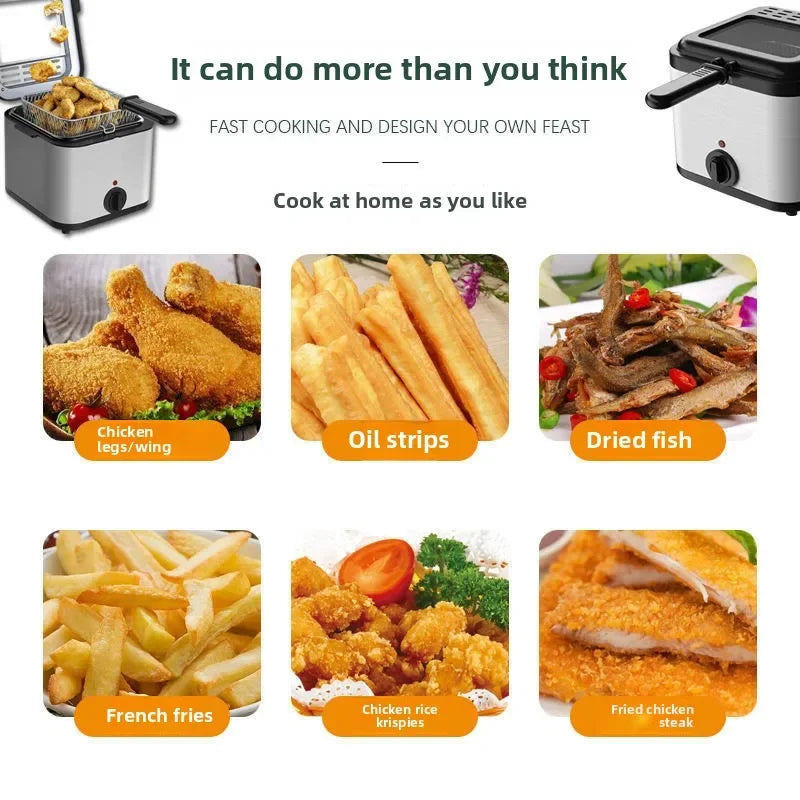 Small Fuel-Saving Electric Fryer