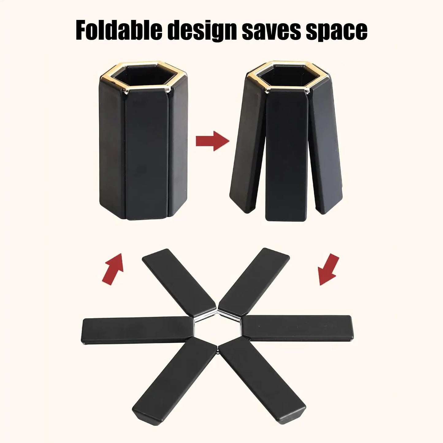 Heat Insulation Folding Trivet Coaster