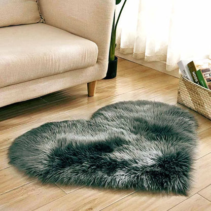 Heart Shape Soft Rug