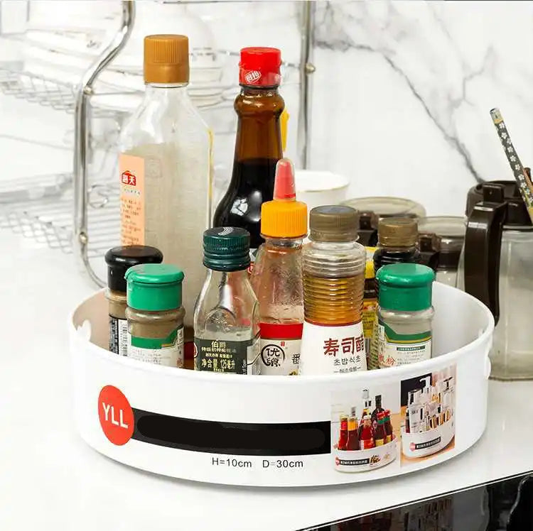 360° Rotating Kitchen Organizer Tray