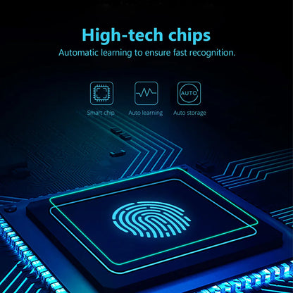 Tongwode Keyless USB Charging Fingerprint Lock Smart Padlock Waterproof 0.2S Unlock Portable Anti-Theft Electronic Door Lock