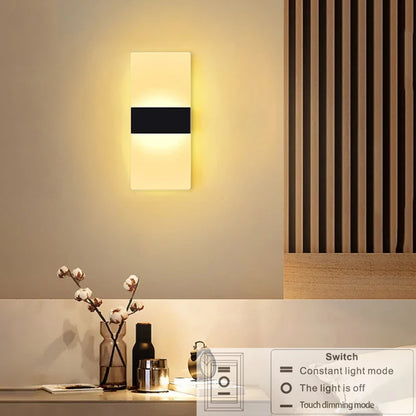 USB Recharge Wall Lamp