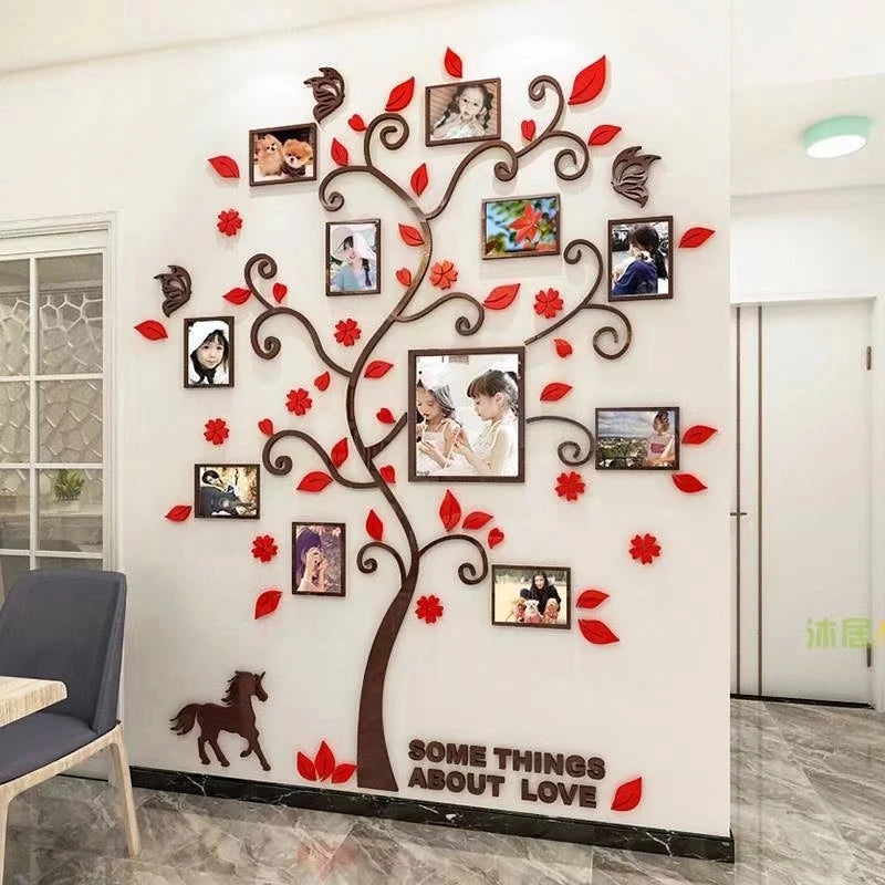3D Home Photo Frame Wall Sticker