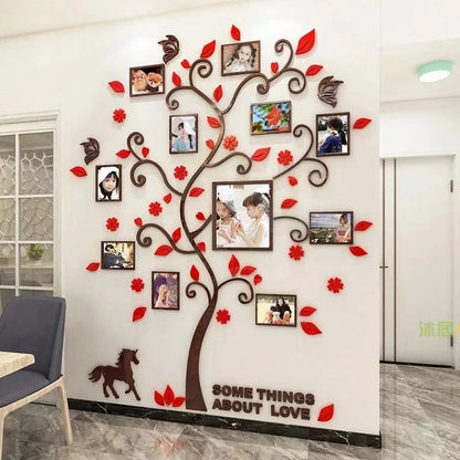 3D Home Photo Frame Wall Sticker