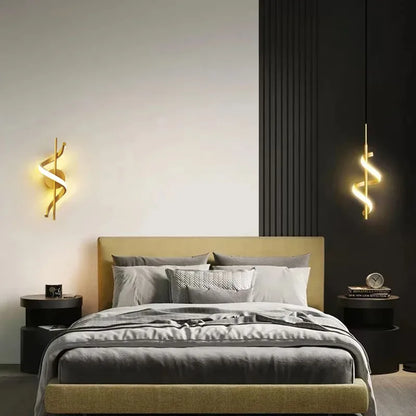 Nordic Bedside Minimalist Wall Lamp 