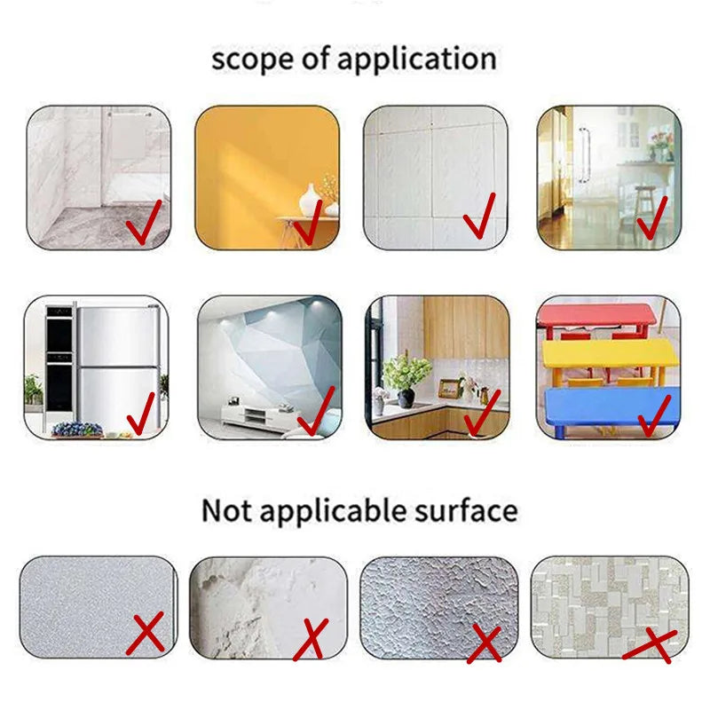 3D Home Photo Frame Wall Sticker