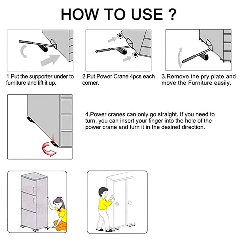 Furniture Lift Mover Tool Set