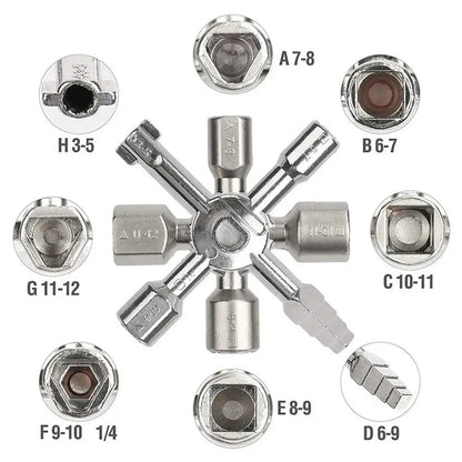 10 In 1 Cross Switch Wrench