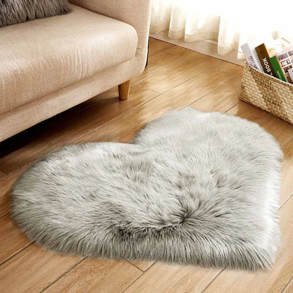 Heart Shape Soft Rug