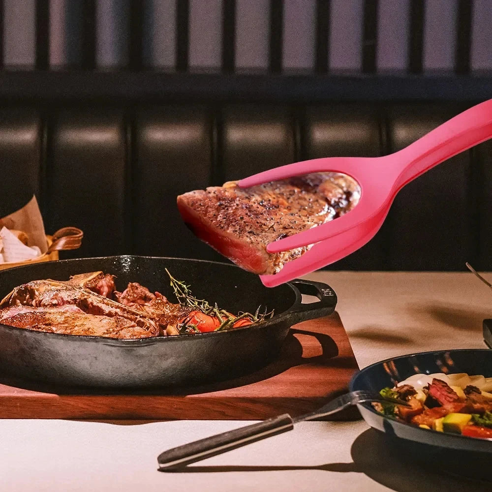 2 In 1 Grip Flip Tongs