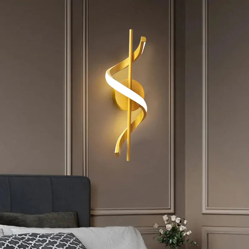 Nordic Bedside Minimalist Wall Lamp 