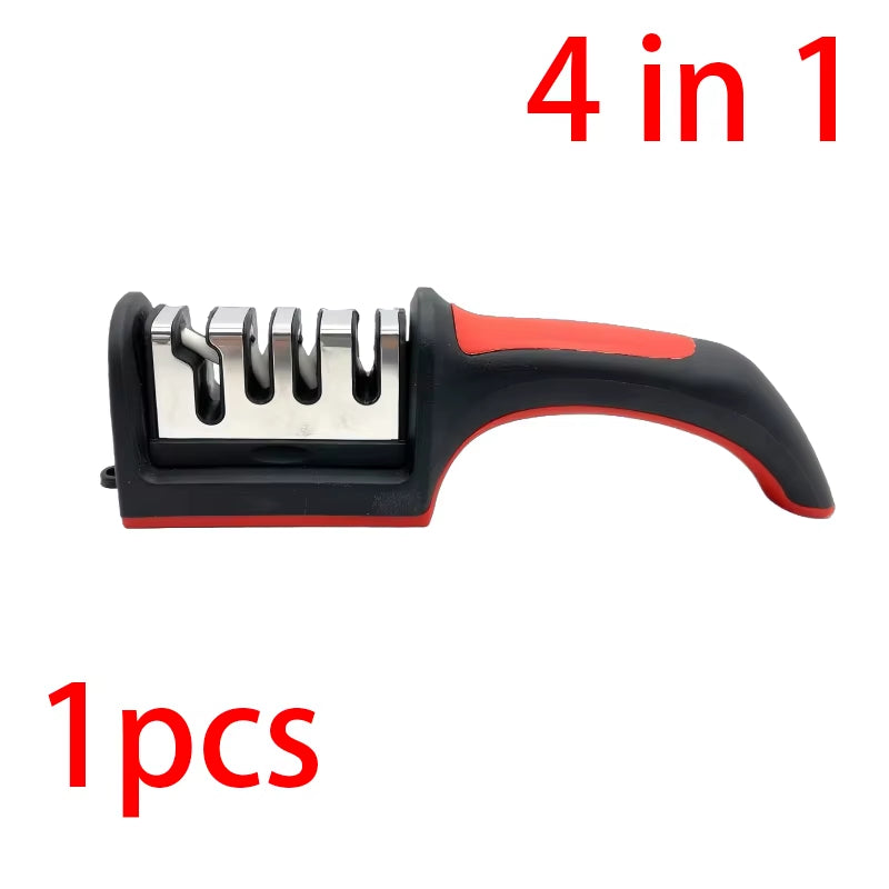 Handheld 3/4-Segment Knife Sharpener