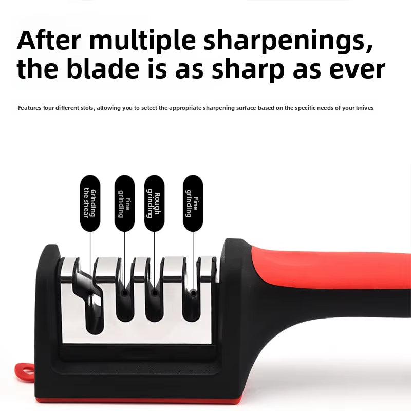 Handheld 3/4-Segment Knife Sharpener