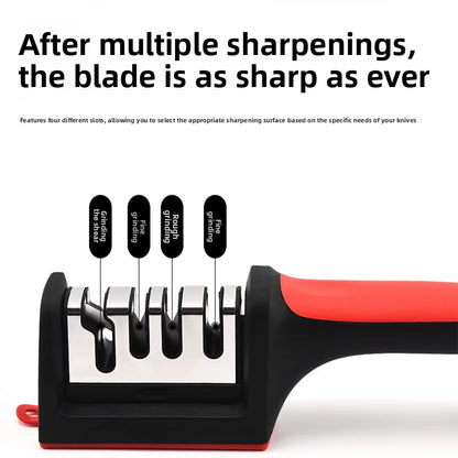 Handheld 3/4-Segment Knife Sharpener